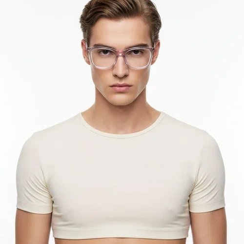 Lunettes papillon en acétate violet #BS2425-0939