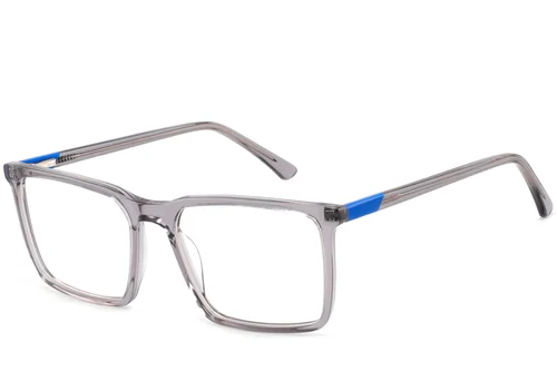 Lunettes rectangulaires en acétate gris #BS2425-0958