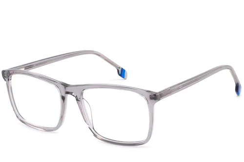 Lunettes rectangulaires en acétate gris #BS2425-0968