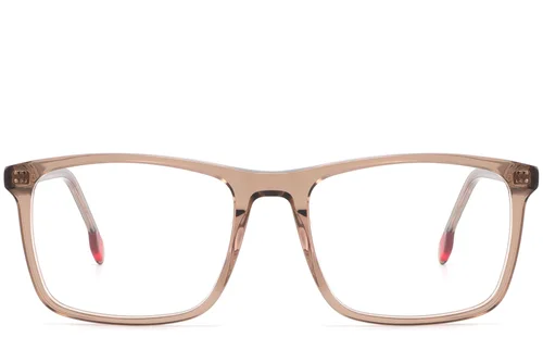 Lunettes rectangulaires en acétate brun #BS2425-0970