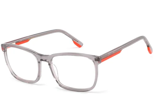 Lunettes rectangulaires en acétate gris #BS2425-0993