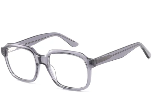 Lunettes rectangulaires en acétate violet #BS2425-1030