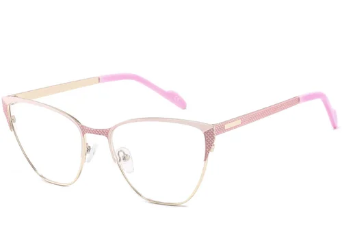 Lunettes papillon roses en métal #BS2425-1120