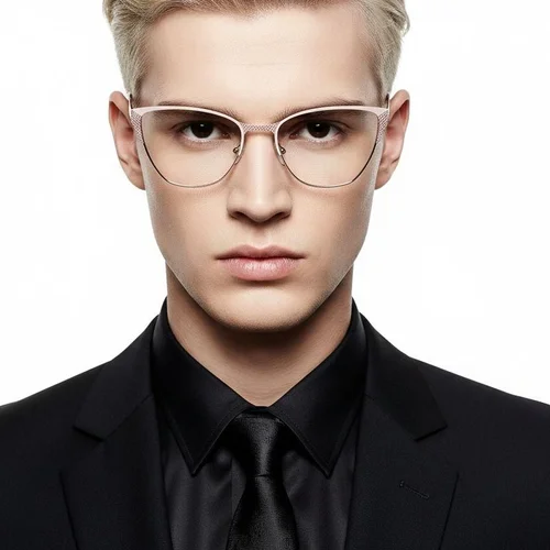 Lunettes papillon roses en métal #BS2425-1120