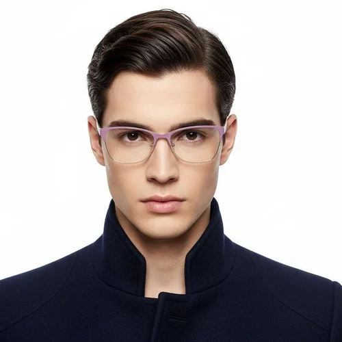 Lunettes papillon roses en métal #BS2425-1231