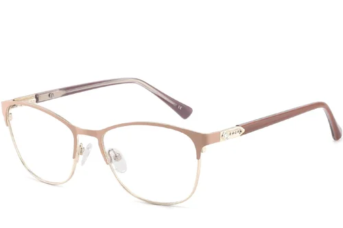 Lunettes papillon en métal cuivré #BS2425-1235