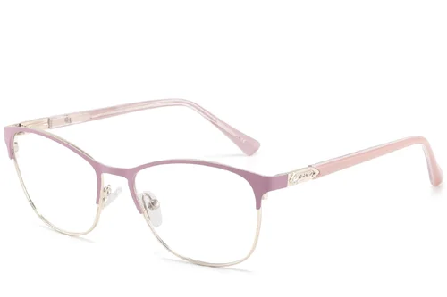 Lunettes papillon roses en métal #BS2425-1237
