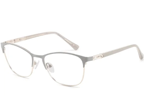 Lunettes papillon en métal gris #BS2425-1239