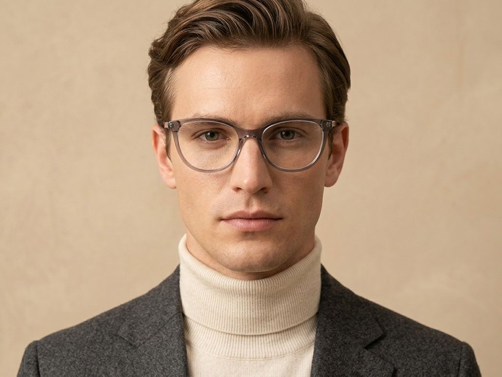 Gafas de acetato gris mariposa #BS2425-1346