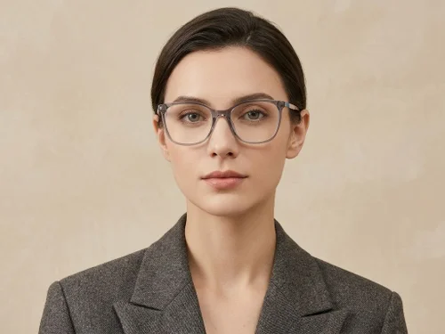 Lunettes en acétate gris papillon #BS2425-1352