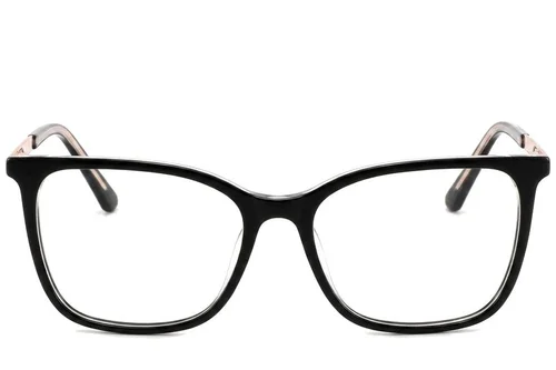 Lunettes papillon en acétate noir #BS2425-1353