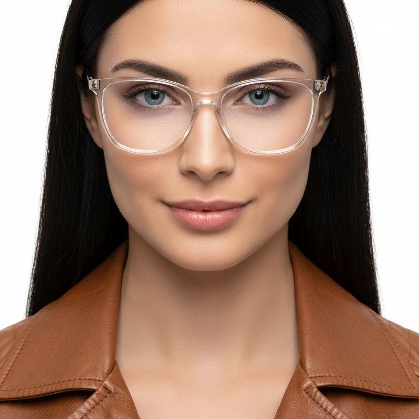 Schmetterlingsgläser aus transparentem Acetat #BS2425-1360