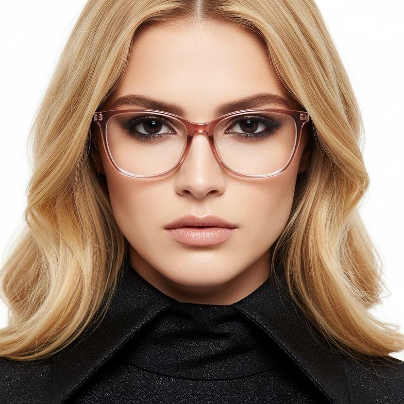 Gafas de acetato rosa mariposa #BS2425-1361