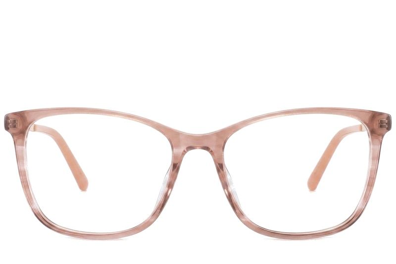 Gafas de acetato marrón mariposa n.° BS2425-1364