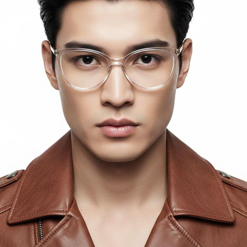 Butterfly Transparent Acetate Glasses #BS2425-1372