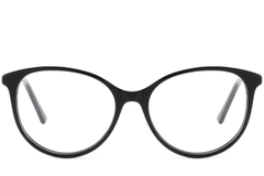 Gafas de acetato negras con forma de mariposa #BS2425-1392