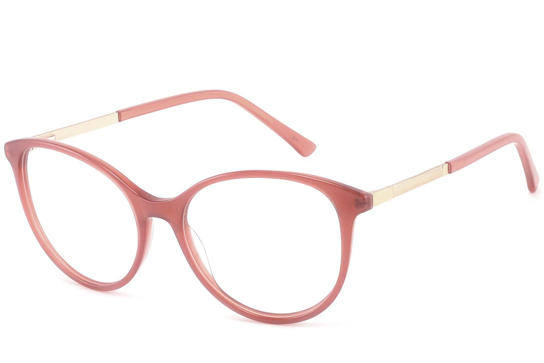 Gafas de acetato rojo mariposa #BS2425-1394
