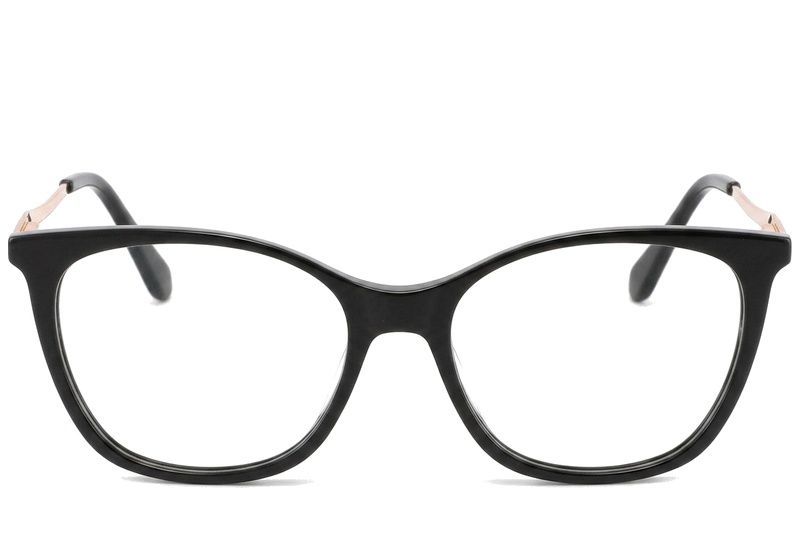 Gafas de acetato negras con forma de mariposa #BS2425-1398