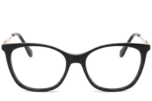 Lunettes papillon en acétate noir #BS2425-1398