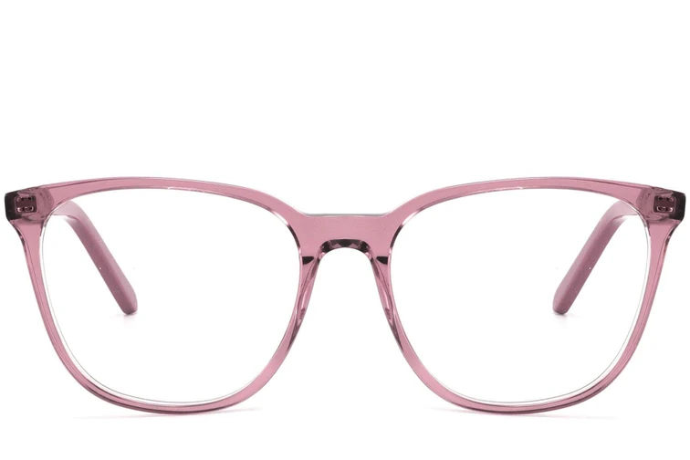 Ovale rosa Acetatbrille #BS2425-1402