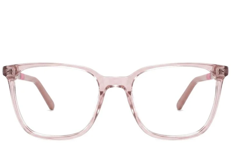 Oval Pink Acetate Glasses #BS2425-1404