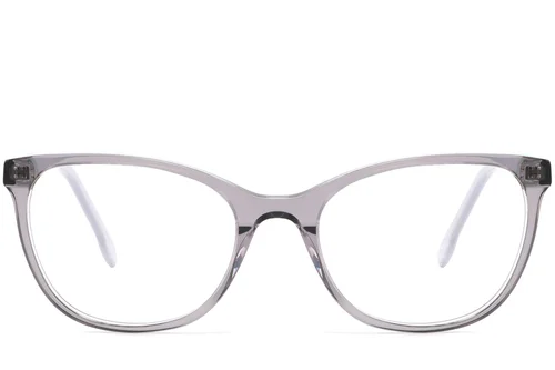 Lunettes en acétate gris papillon #BS2425-1408