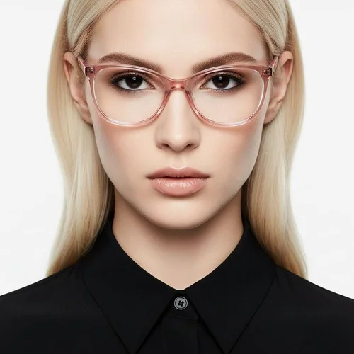 Lunettes en acétate rose papillon #BS2425-1409