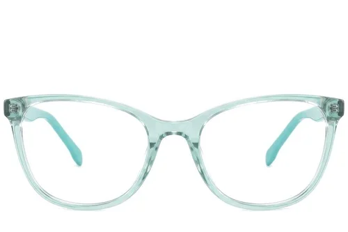 Verres en acétate vert papillon #BS2425-1412