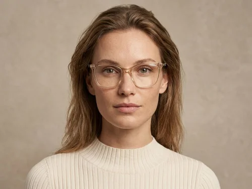 Lunettes papillon en acétate brun #BS2425-1415