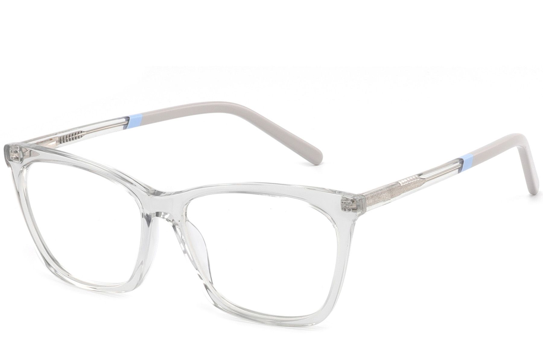 Gafas de acetato transparentes con forma de mariposa #BS2425-1417