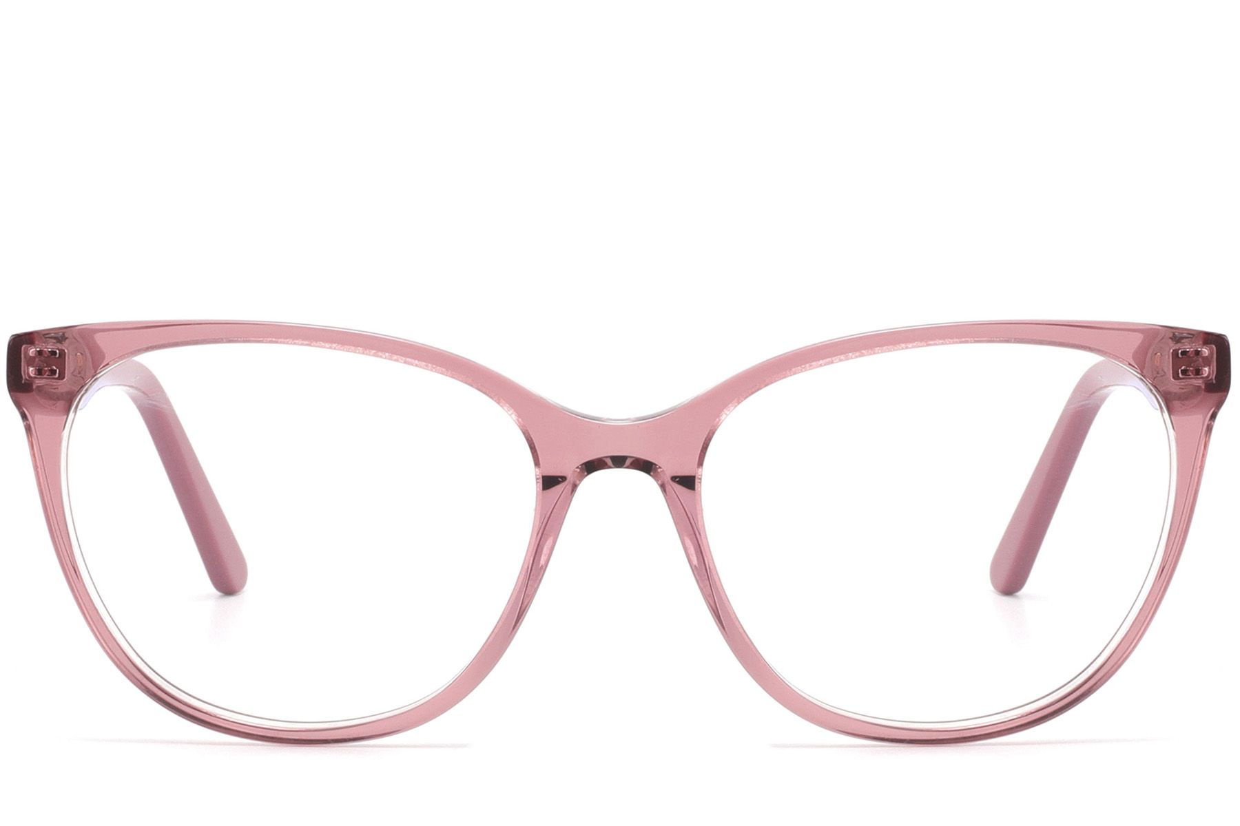 Gafas de acetato rojo mariposa #BS2425-1418