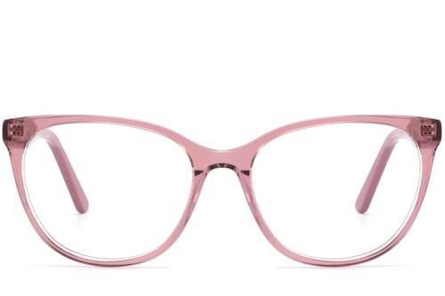 Lunettes papillon en acétate rouge #BS2425-1418