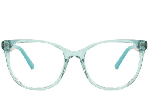 Lunettes en acétate vert papillon #BS2425-1420