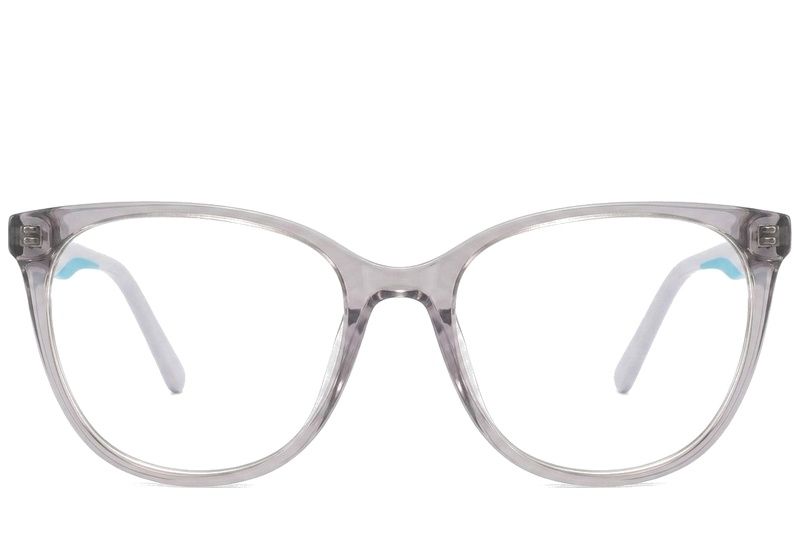 Occhiali in acetato grigio farfalla #BS2425-1421