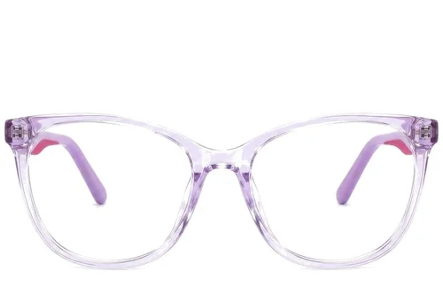 Lunettes en acétate violet papillon #BS2425-1422