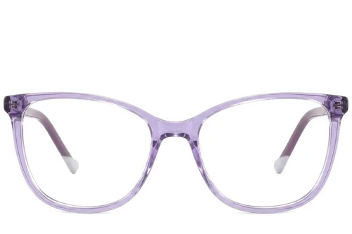 Lunettes en acétate violet papillon #BS2425-1426