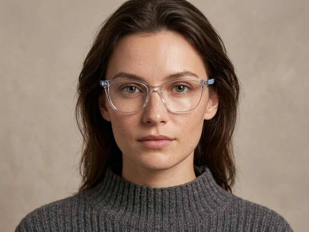 Gafas de acetato gris mariposa #BS2425-1437