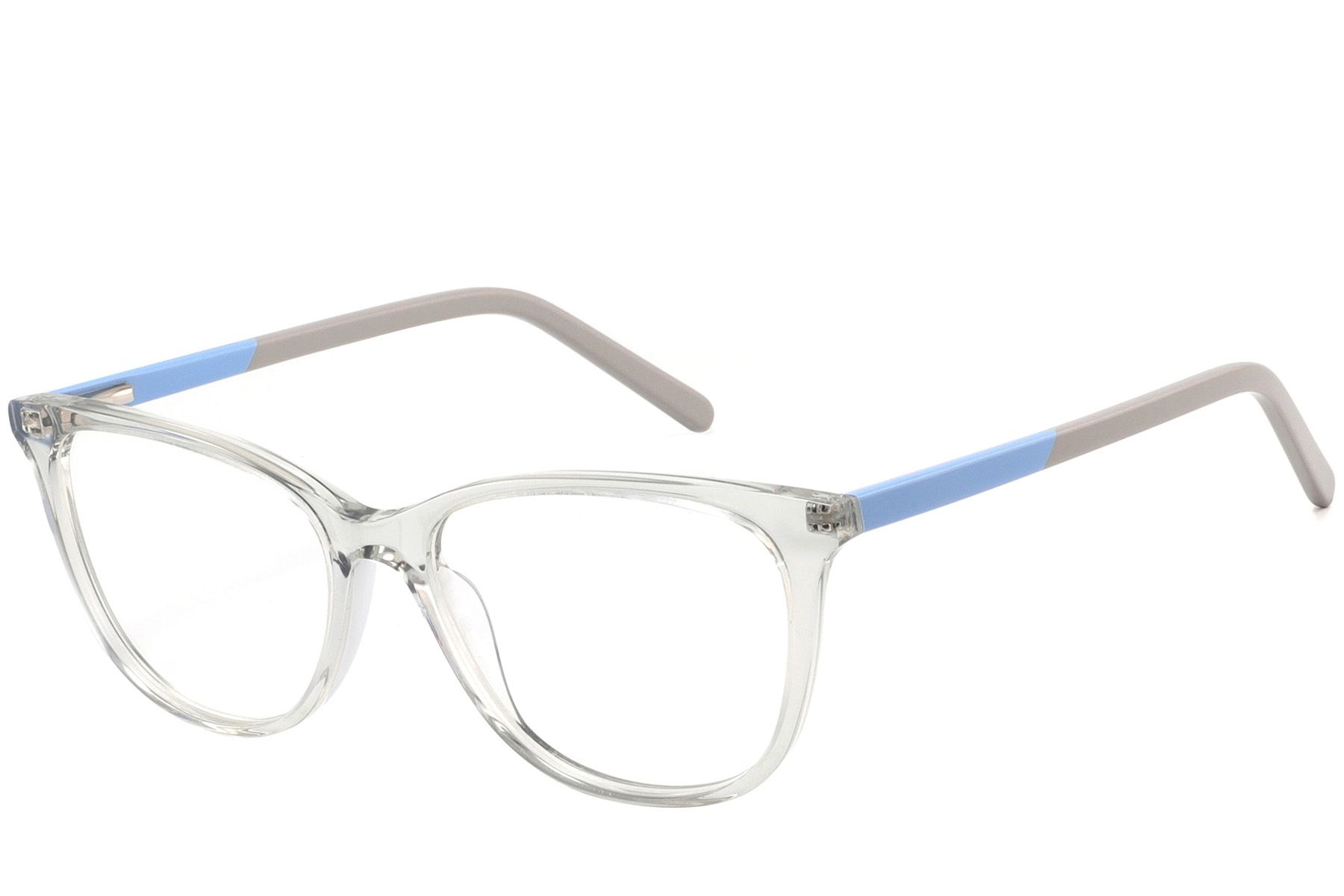 Gafas de acetato gris mariposa #BS2425-1437