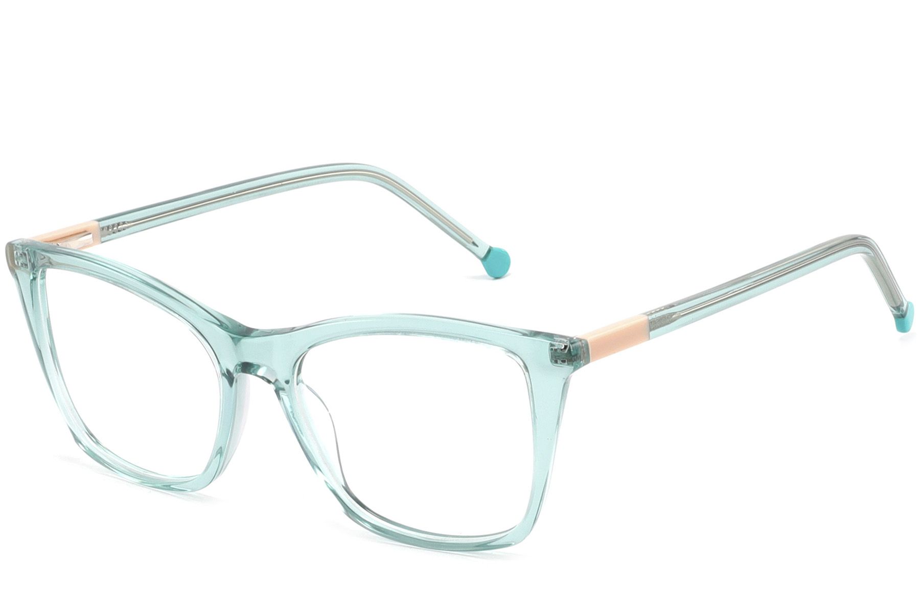 Gafas de acetato verde mariposa #BS2425-1439