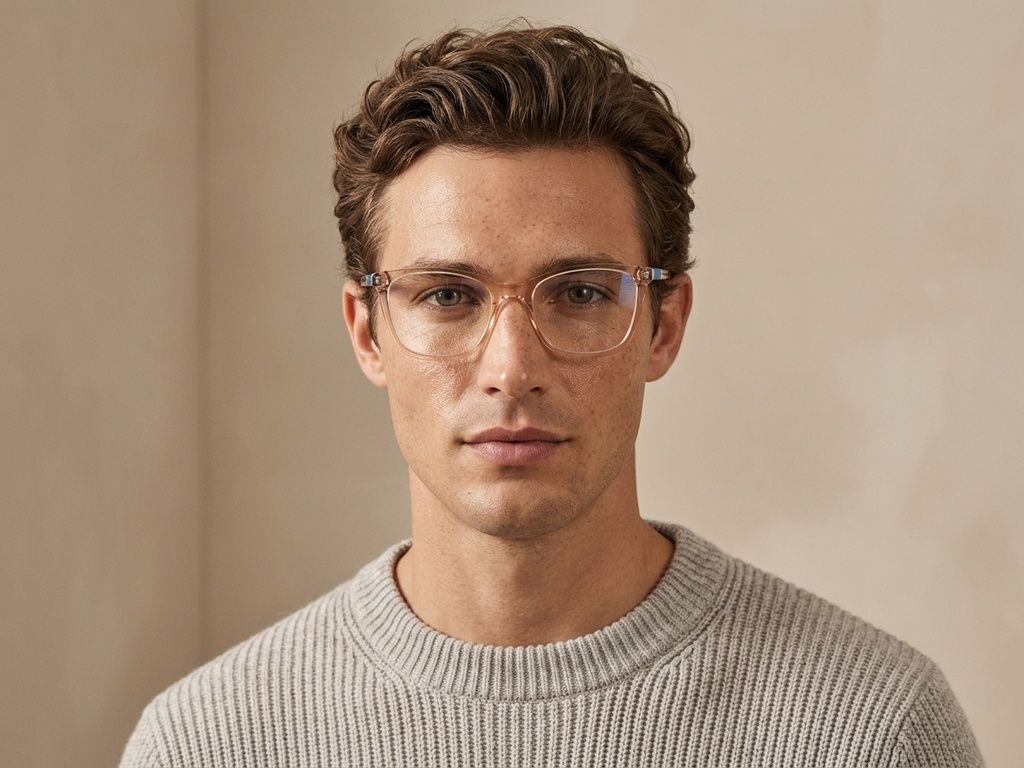 Gafas de acetato marrón mariposa n.° BS2425-1440