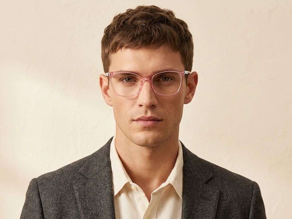 Gafas de acetato rosa mariposa #BS2425-1442