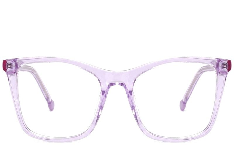 Butterfly Purple Acetate Glasses #BS2425-1443