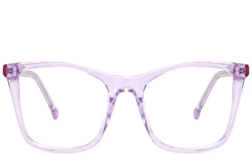 Lunettes papillon en acétate violet #BS2425-1443