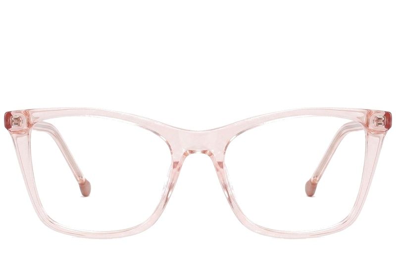 Occhiali in acetato rosa farfalla #BS2425-1444