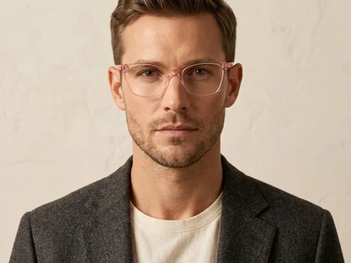 Lunettes en acétate rose papillon #BS2425-1444