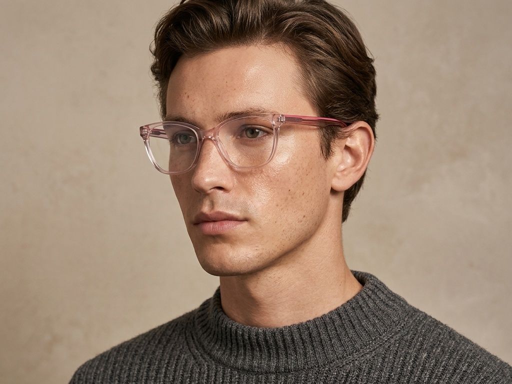 Butterfly Pink Acetate Glasses #BS2425-1445