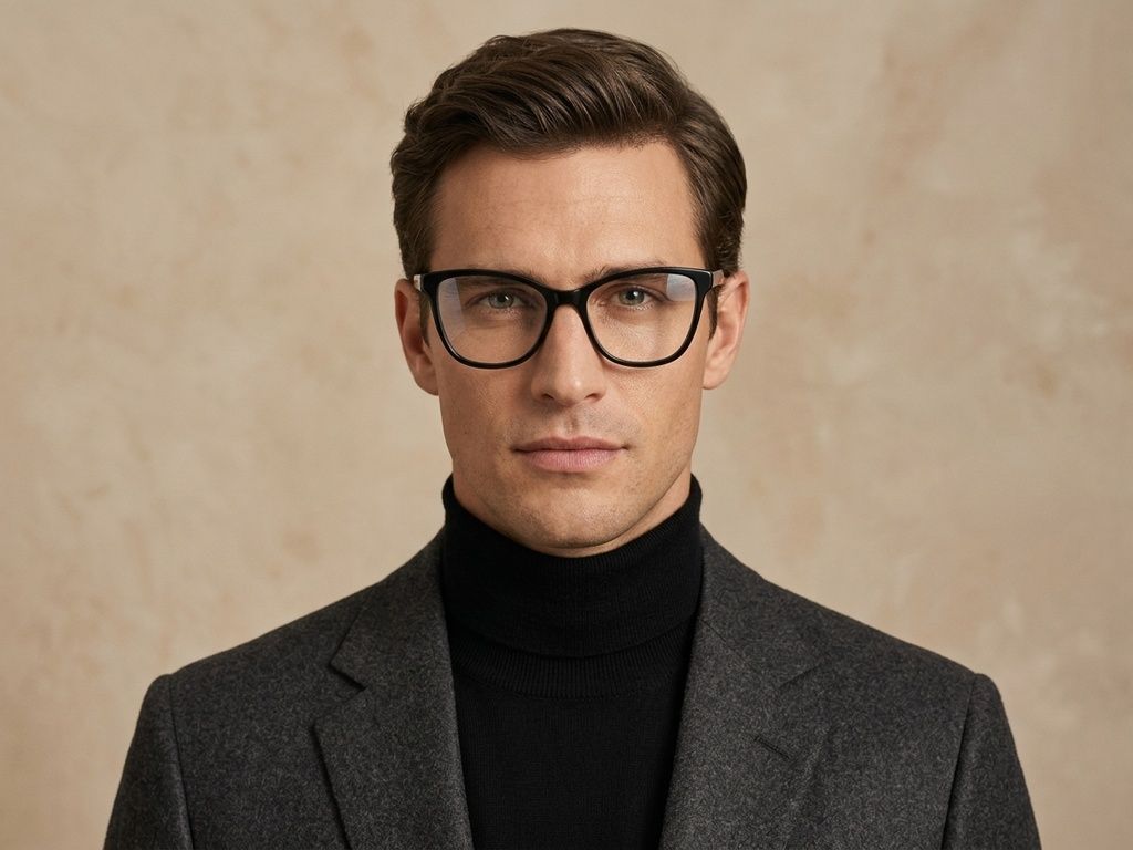 Butterfly Black Acetate Glasses #BS2425-1446