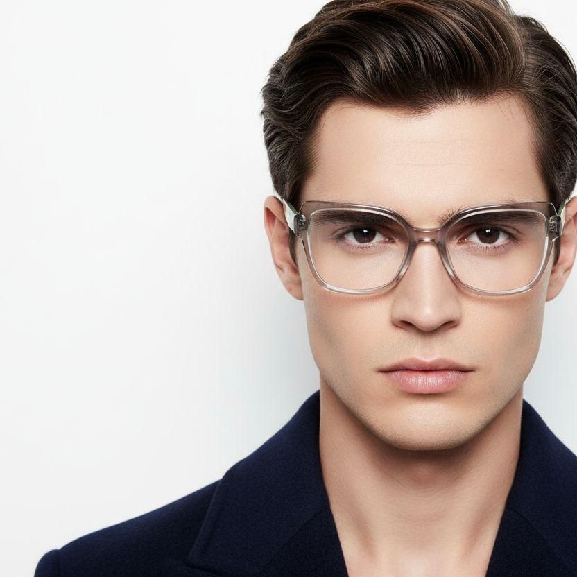 Schmetterlingsbraune Acetatgläser #BS2425-1454