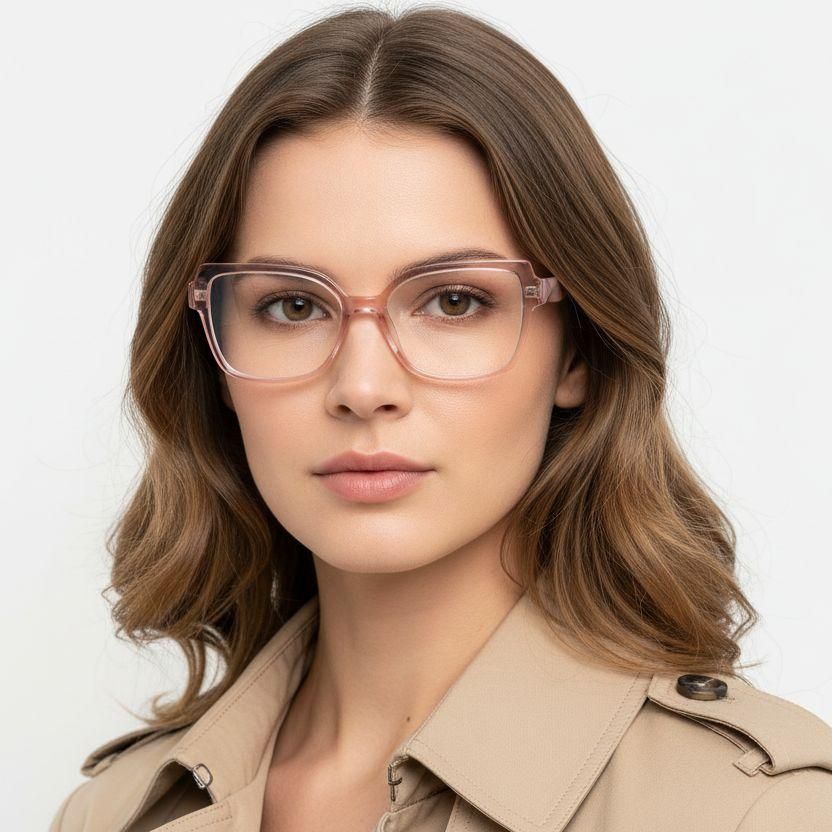 Butterfly Pink Acetate Glasses #BS2425-1457