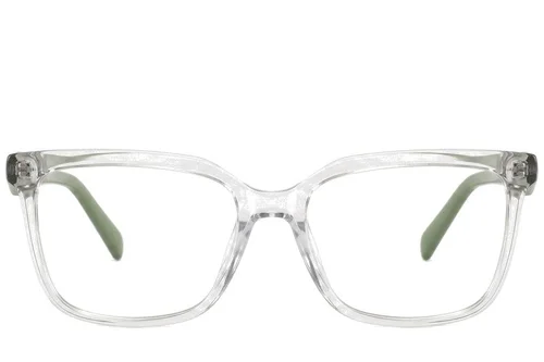Lunettes rectangulaires en acétate gris #BS2425-1463